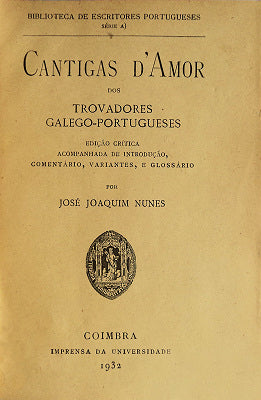 CANTIGAS Dâ€™AMOR