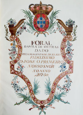 FORAL DA VILA DE OEYRAS. [FAC-SIMILE]