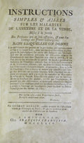 INSTRUCTIONS SIMPLES & AISÃ‰ES SUR LES MALADIES DE Lâ€™URETHRE ET DE LA VESSIE,