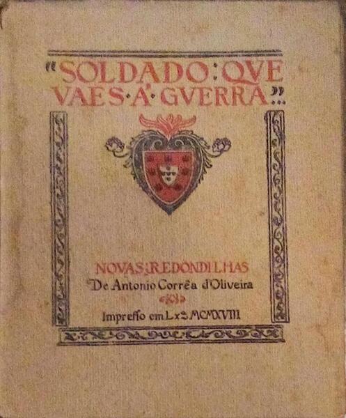 SOLDADO QUE VAES Ã GUERRA.