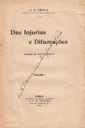 DAS INJURIAS E DIFAMAÃ‡Ã•ES.