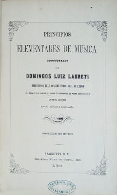 PRINCIPIOS ELEMENTARES DE MUSICA. [4.Âª EDIÃ‡ÃƒO]