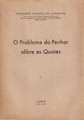 O PROBLEMA DO PENHOR SOBRE AS QUOTAS.