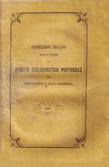 PRIMEIROS TRAÃ‡OS PARA O ESTUDO DO DIREITO ECCLESIASTICO PORTUGUEZ.
