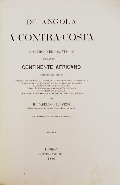 DE ANGOLA Ã€ CONTRA-COSTA. [ENC. EDITOR]