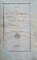 MISSÃƒO DO VISCONDE DE SAN JANUARIO NAS REPUBLICAS DA AMERICA DO SUL. 1878 e 1879. [DEDICATÃ“RIA DO AUTOR]