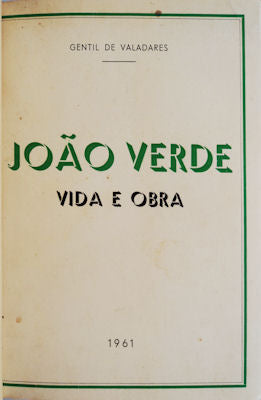 JOÃƒO VERDE, VIDA E OBRA.
