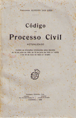 CÃ“DIGO DE PROCESSO CIVIL ANOTADO. [6 VOLS.]