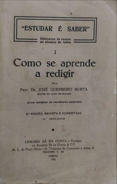 COMO SE APRENDE A REDIGIR.