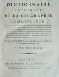 DICTIONNAIRE UNIVERSEL DE LA GÃ‰OGRAPHIE COMMERÃ‡ANTE,