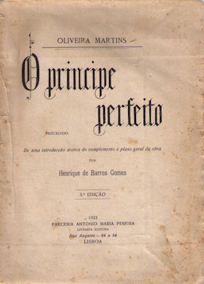 O PRINCIPE PERFEITO. [3.Âª EDIÃ‡ÃƒO - BROCHADO]