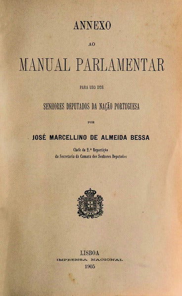 ANNEXO AO MANUAL PARLAMENTAR