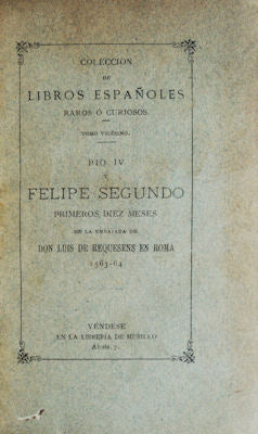 PIO IV Y FELIPE SEGUNDO.