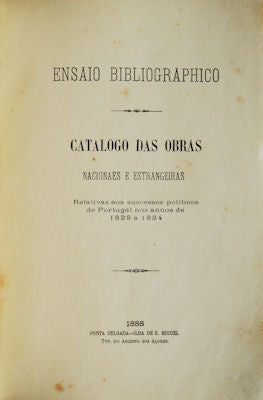 CATÃLOGO DAS OBRAS NACIONAES E ESTRANGEIRAS.