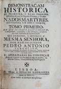 DEMONSTRAÃ‡AM HISTORICA DA PRIMEIRA, E REAL PAROCHIA de Lisboa [ENCADERNAÃ‡ÃƒO ARTÃSTICA.]