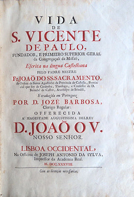 VIDA DE S. VICENTE DE PAULO,