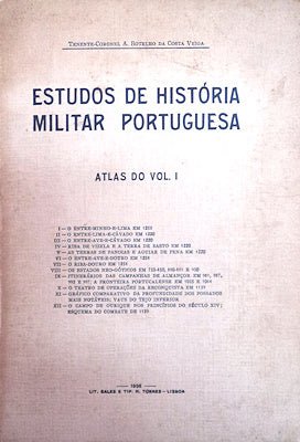 ESTUDOS DE HISTÃ“RIA MILITAR PORTUGUESA. ATLAS DO VOL. I