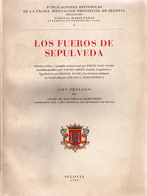 FUEROS (LOS) DE SEPULVEDA.