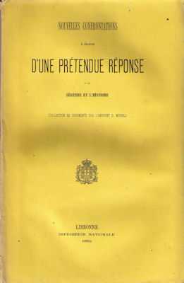 NOUVELLES CONFRONTATIONS Ã€ PROPOS Dâ€™UNE PRÃ‰TENDUE RÃ‰PONSE Ã€ LA LÃ‰GENDE ET Lâ€™HISTOIRE.