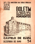 BOLETIM DA DIRECÃ‡ÃƒO GERAL DOS EDIFÃCIOS E MONUMENTOS NACIONAIS, N.Âº 54. CASTELO DE ELVAS.