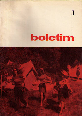 BOLETIM DA MOCIDADE PORTUGUESA FEMININA, NÃšMERO 1.