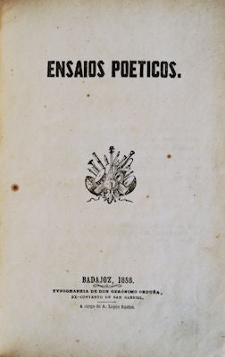 ENSAIOS POETICOS.
