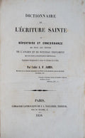 DICTIONNAIRE DE Lâ€™Ã‰CRITURE SAINTE