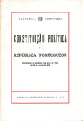 CONSTITUIÃ‡ÃƒO POLÃTICA DA REPÃšBLICA PORTUGUESA.