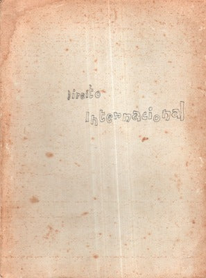 DIREITO INTERNACIONAL [MANUAL DE DIREITO INTERNACIONAL PÃšBLICO].