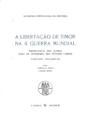A LIBERTAÃ‡ÃƒO DE TIMOR NA II GUERRA MUNDIAL.