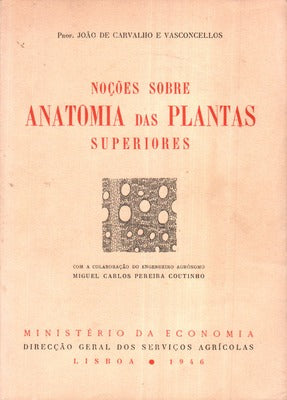NOÃ‡Ã•ES SOBRE ANATOMIA DAS PLANTAS SUPERIORES.