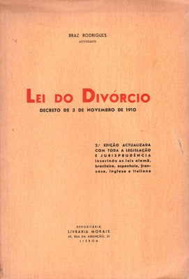 LEI DO DIVÃ“RCIO. [2.Âª EDIÃ‡ÃƒO]