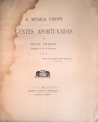 A MÃšSICA CHOPE. GENTES AFORTUNADAS.