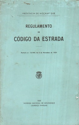 REGULAMENTO DO CÃ“DIGO DA ESTRADA.