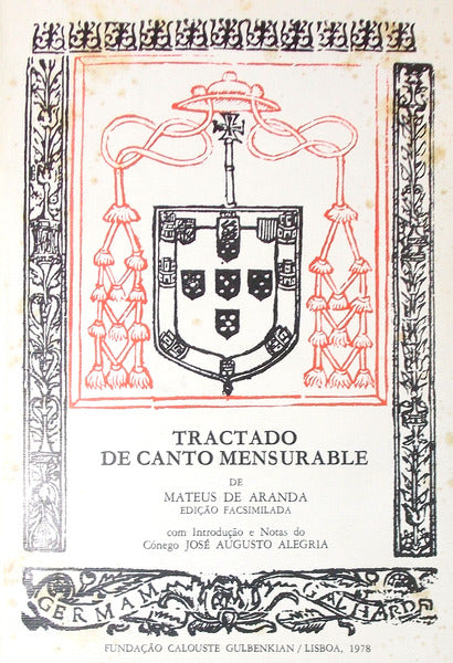 TRACTADO DE CANTO MENSURABLE.