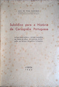 SUBSÃDIOS PARA A HISTÃ“RIA DA CARTOGRAFIA PORTUGUESA.