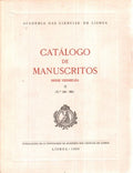 CATÃLOGO DE MANUSCRITOS.
