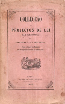 COLLECÃ‡ÃƒO DOS PROJECTOS DE LEI MAIS IMPORTANTES.