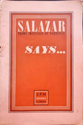 SALAZAR PRIME MINISTER OF PORTUGAL SAYS ...