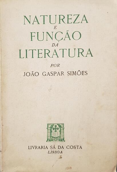 NATUREZA E FUNÃ‡ÃƒO DA LITERATURA.