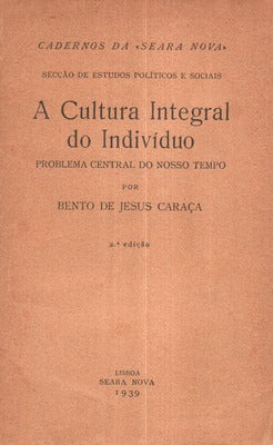A CULTURA INTEGRAL DO INDIVÃDUO.
