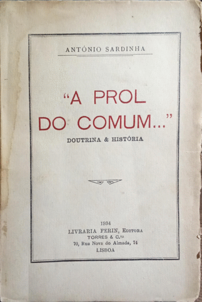 Â«A PROL DO COMUM...Â»