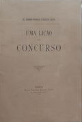 UMA LIÃ‡ÃƒO DE CONCURSO.