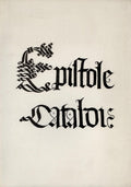 EPISTOLAE ET ORATIONES.