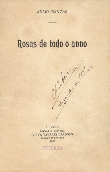 ROSAS DE TODO O ANNO.