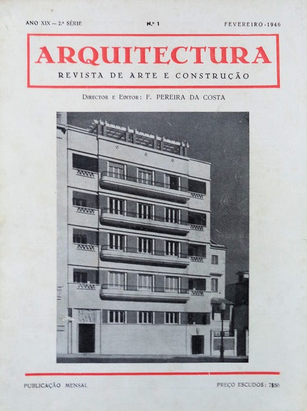 ARQUITECTURA, REVISTA DE ARTE E CONSTRUÃ‡ÃƒO, NOVAS CONSTRUÃ‡Ã•ES.