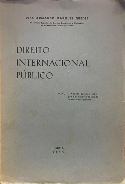 DIREITO INTERNACIONAL PÃšBLICO. [2 VOLS.]