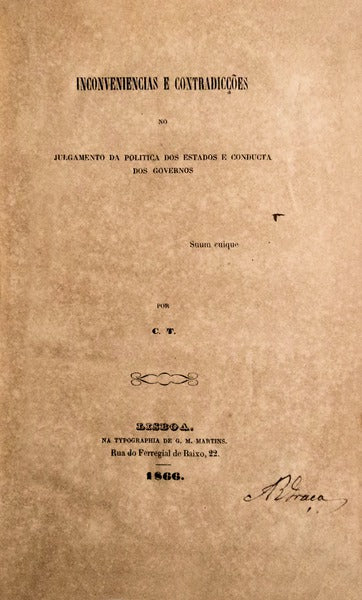 INCONVENIENCIAS E CONTRADIÃ‡Ã•ES