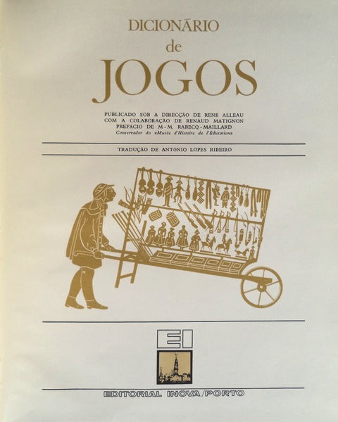DICIONÃRIO DE JOGOS.