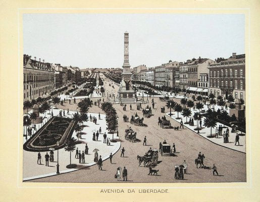 GRAVURAS - SOUVENIR DE LISBOA.